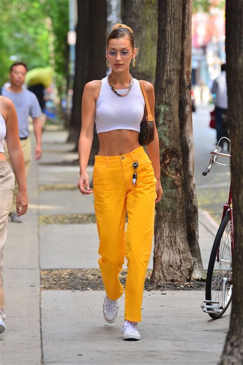 Bella Hadid street outfits